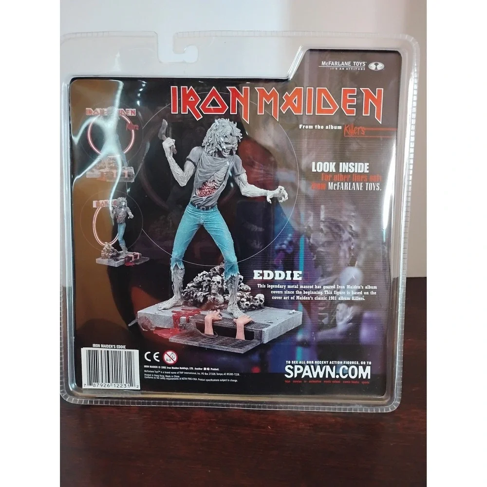 McFarlane Toys Iron Maiden Eddie Killers Super Stage Action Figure New 2002